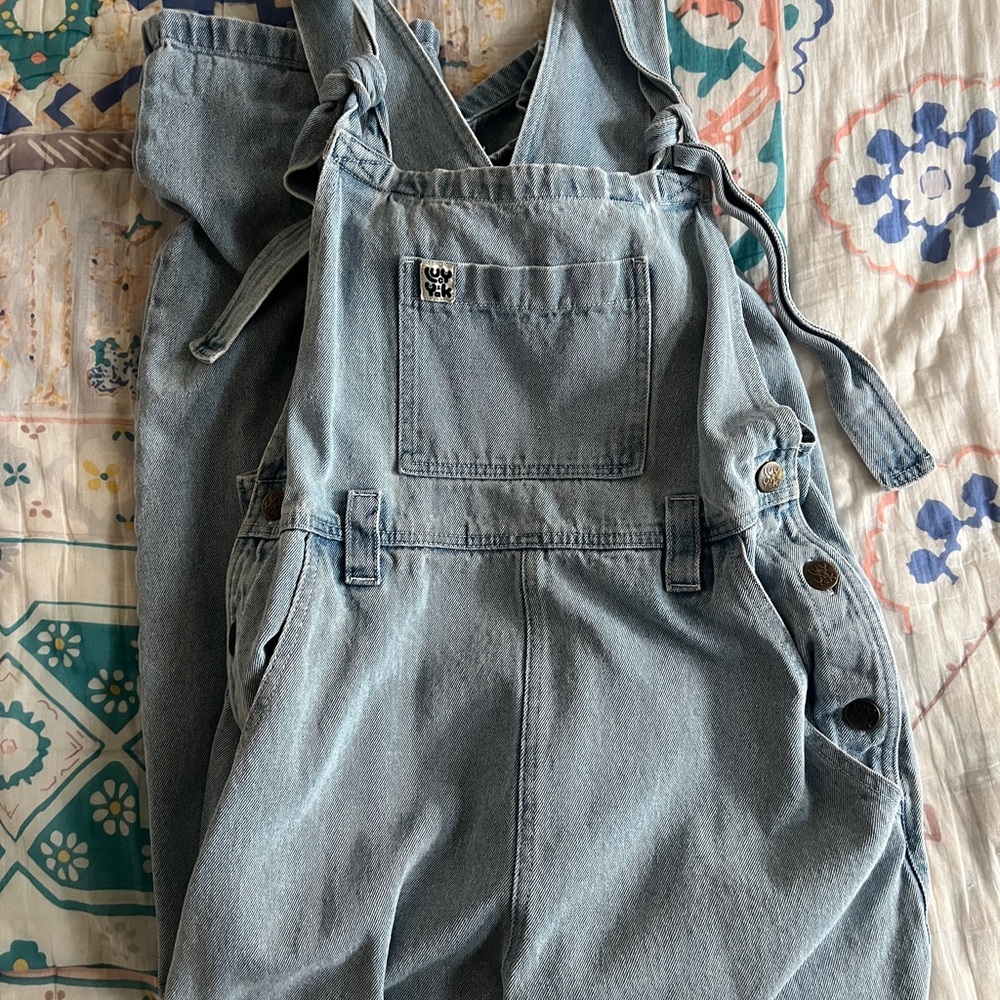 Lucy & Yak Light Blue Denim Jumpsuit